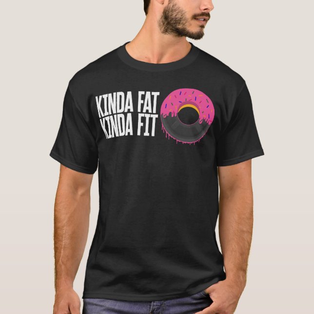 Camisa De Gym, Um Pouco De Ajustado Gordo, Física (Frente)