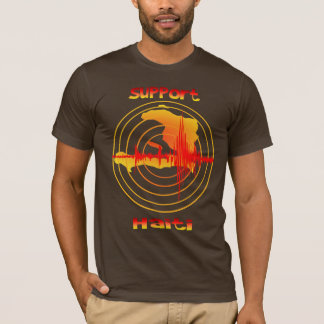 Camisa de Haiti do apoio