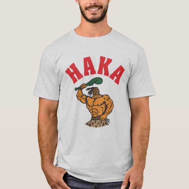 Camisa de Haka da ilha (Frente)