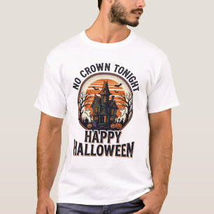 Camisa de Halloween Assombrada Com Arte da Mansão