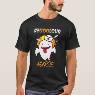 Camisa De Halloween Bonita Para Enfermeiras Rn, Lp