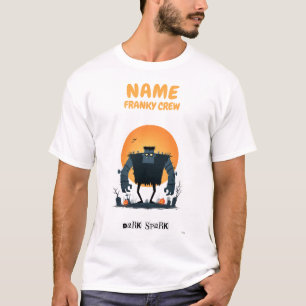 Camisa de Halloween da Tripulação Franky Personali