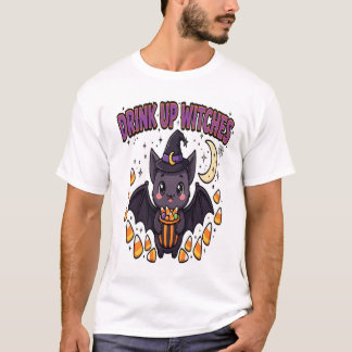 Camisa de Halloween de Morcego Vampiro Fofo
