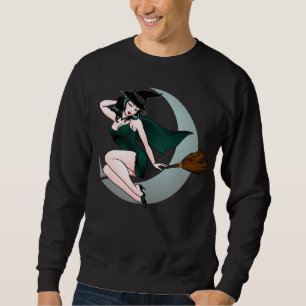 Camisa De Halloween De Testemunha Da Garota Pin-up
