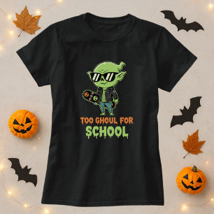 Camisa De Halloween Divertida; Ghoul Demais Para A