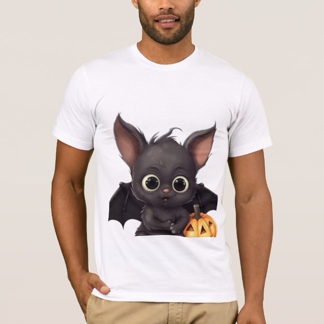 Camisa de Halloween do dragão de bebê bonito (Frente)