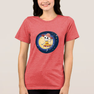 Camisa de Halloween do Skeleton mais quente e engr