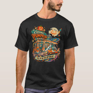 Camisa de Halloween Espacial Retro Combustível de