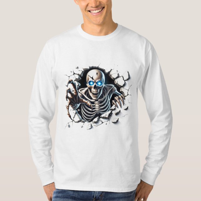 Camisa de Halloween Masculina (Frente)