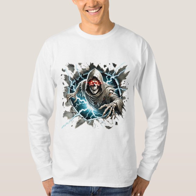 Camisa de Halloween Masculina (Frente)