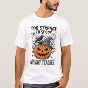 Camisa de Halloween para Professor de Biologia Abó