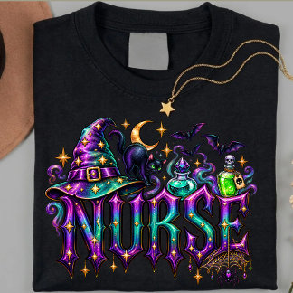 Camisa de Halloween Personalizada para Enfermeiras