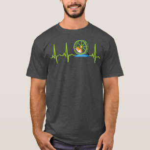 Camisa de Hamster para Crianças - Pulso Cardíaco