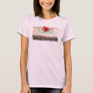 Camisa de Havaí da praia de Waikiki