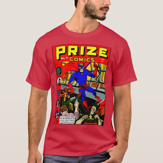 Camisa de Histórias em quadrinhos PRIZE de 1940 (Frente)