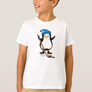 Camisa de Hockey com Penguin Kids
