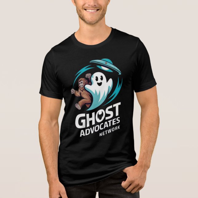 Camisa de Homens da Rede de Advogados Fantasmas (Frente)