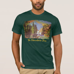 Camisa de Homens de Passagem de Montanha