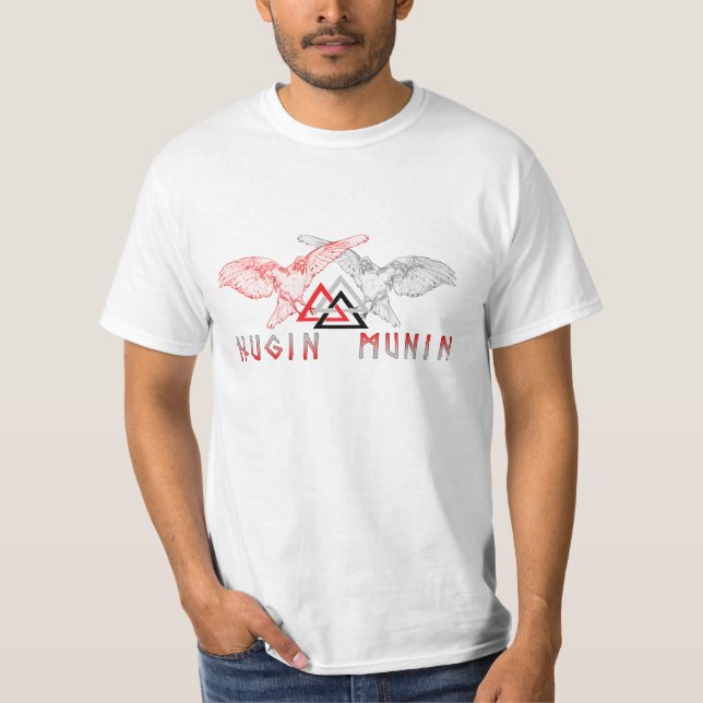 Camisa de Hugin & de Munin (Frente)