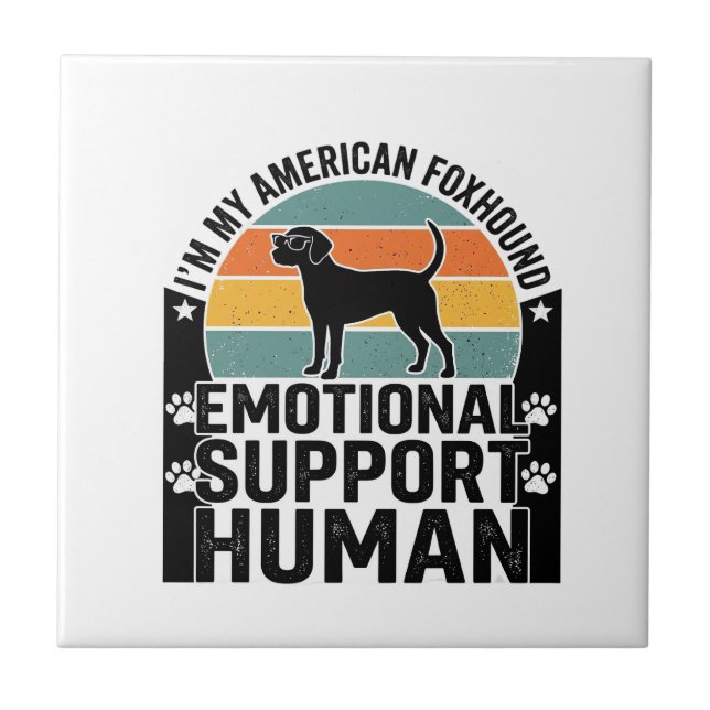 Camisa de Humano de Suporte Emocional American Fox (Frente)