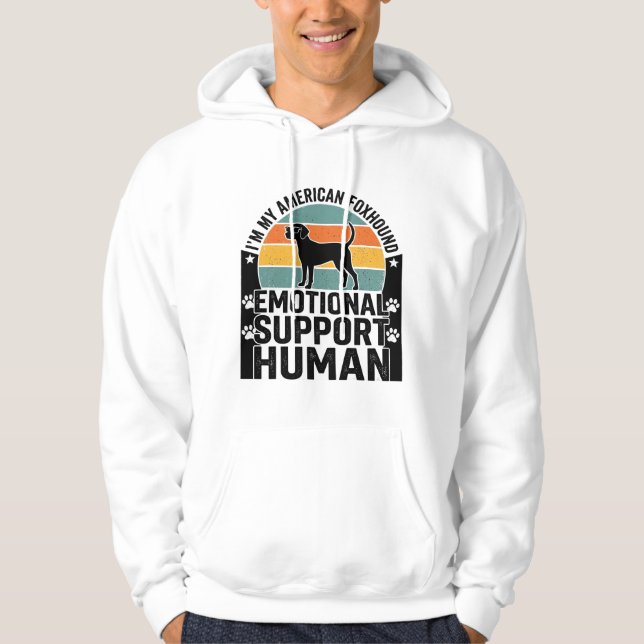 Camisa de Humano de Suporte Emocional American Fox (Frente)