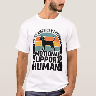Camisa de Humano de Suporte Emocional American Fox