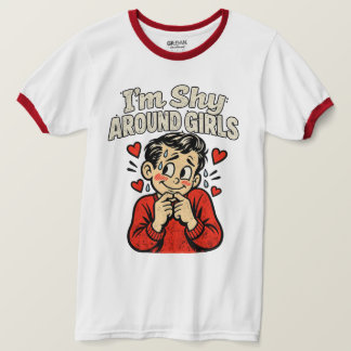 Camisa de Humor Ansiedade Social Nervosa