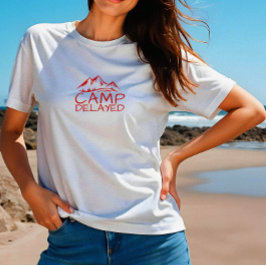 Camisa de Humor ao Ar Livre de Acampamento de Algu