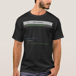 Camisa de Humor de Programador Paradoxo de Erro de