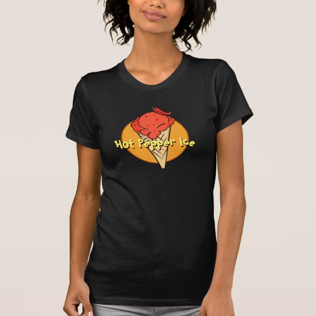 Camisa De Icecream Com Pimenta Quente (Frente)