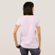 Camisa de Ícone de Pão Rosa Simples (Parte Traseira Completa)