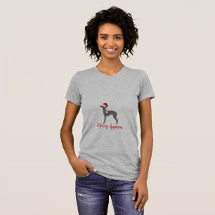 Camisa De Igmas Da Feliz De Greyhound Italiano.Cam