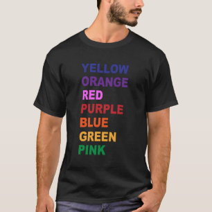 Camisa de ilusão óptica - Camisa arco-íris