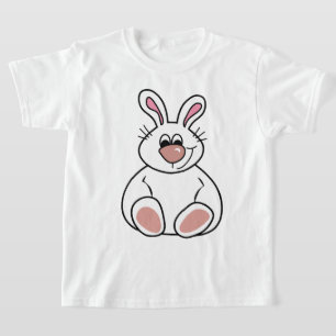 Camisa de ilustração Bunny para Crianças