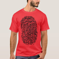 Camisa de impressão digital
