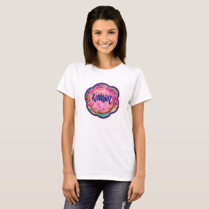 Camisa de Inspirividade Rosa Bonito do Guerreiro