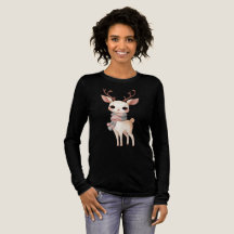 Camisa de Inverno de Veado Fofo – Férias Festivas 