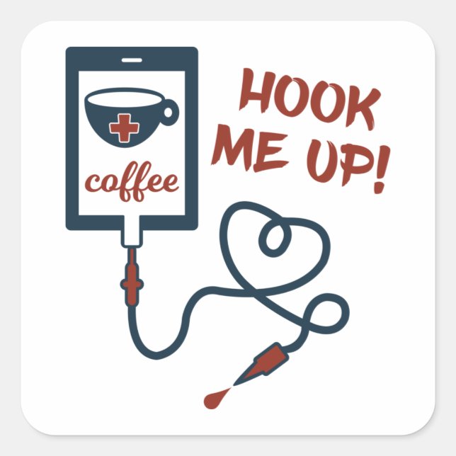 CAMISA DE IV DE CAFÉ - Adesivos Engraçados (Frente)