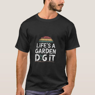 Camisa de Jardim A Vida é Jardim Cave Ela Homens M