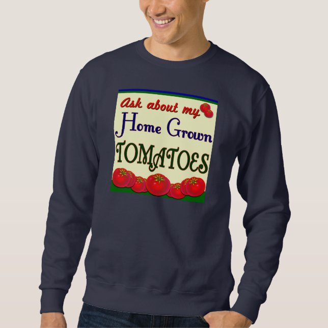 Camisa De Jardinagem De Tomate Homegrown (Frente)