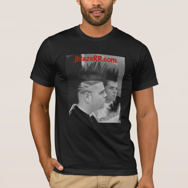 camisa de jblazeRR.com na camisa (Frente)