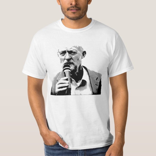Camisa de Jeremy Corbyn T - design 2 (Frente)