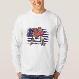 Camisa de Jersey de Fã de Futebol Americano Bandei