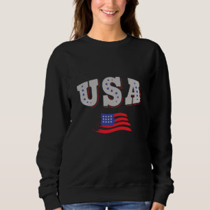 Camisa de Jersey de Fã de Futebol dos EUA Bandeira