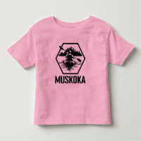 Camisa de Jersey Fina para Criança de Muskoka Onta