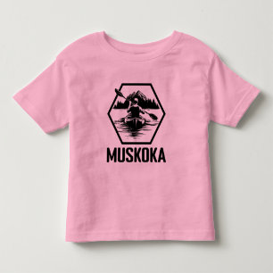 Camisa de Jersey Fina para Criança Muskoka Ontario