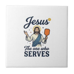 Camisa de Jesus Pickleball O Que Serve