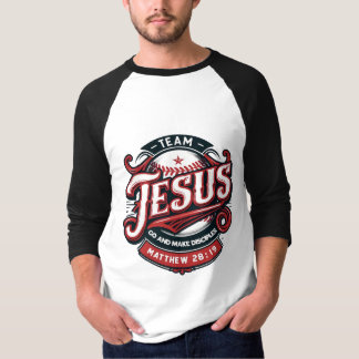 Camisa de Jesus Raglan