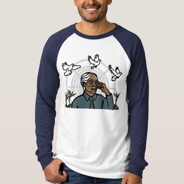 Camisa de Jiddu Krishnamurti (Frente)