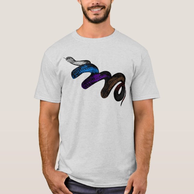 Camisa de Jiu Jitsu do cobra de BJJ (Frente)